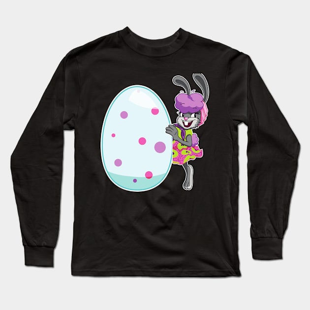 Happy Easter-Easter egg Long Sleeve T-Shirt by souhailstore